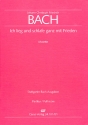 Ich lieg und schlafe ganz mit Frieden fr gem Chor (Orgel ad lib) Partitur (dt)