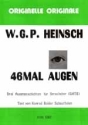 46 MAL AUGEN 3 AUGENGESCHICHTEN FUER SPRECHENDEN CHOR, PARTITUR SCHAEUFFELEN, TEXT (DT)