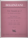 4 Sonaten op.3 Band 1 für Altblockflöte und Bc