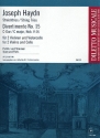 Divertimento C-Dur Nr.15 Hob.V:16 fr 2 Violinen und Violoncello Partitur und Stimmen