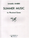 Summer Music op.31 for 5 wind instruments score and parts