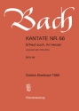 Erfreut euch ihr Herzen Kantate Nr.66 BWV66 Klavierauszug (dt/fr)
