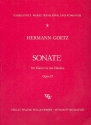 Sonate g-Moll op.17 fr Klavier zu 4 Hnden