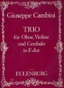 Trio F-Dur fr Oboe, Violine und Cembalo