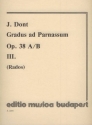 Gradus ad parnassum op.38 Band 3 30 fortschreitende Etden