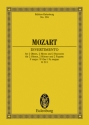 Divertimento F-Dur Nr.8 KV213 fr 2 Oboen, 2 Hrner und 2 Fagotte Studienpartitur