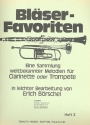 Blser-Favoriten Band 2 fr Klarinette oder Trompete Klavierbegleitung