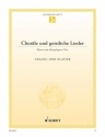 Chorle und geistliche Lieder fr Klavier
