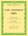 6 Sonaten Band 1 für Viola da gamba und Bc Stimmen