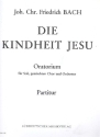 Die Kindheit Jesu fr Soli (SATB), gem Chor und Orchester Partitur (dt)