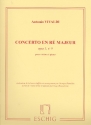 Concerto re majeur op.3,9 pour violon et orchestre  cordes pour violon et piano