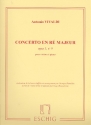 Concerto re majeur op.3,9 pour violon et orchestre  cordes pour violon et piano