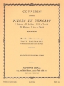 Pieces en concert pour violon- celle et quatuor a cordes partition et parties