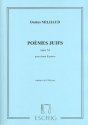 Pomes juifs op.34 fr Singstimme und Klavier (fr)