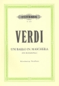 Ein Maskenball  Klavierauszug (dt/it)
