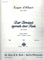Zur Drossel sprach der Fink für hohe Singstimme und Klavier (dt/fr/en) Verlagskopie