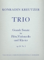 Trio G-Dur op.23,2 Grande Sonate für Flöte, Violoncello und Klavier (aufgedruckt op.28)