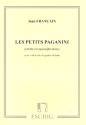 Les petites Paganini prelude et impromptus faciles pour violon seul et 4 violons    partitur