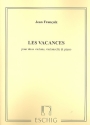 Les vacances pour 2 violons, violoncelle et piano partition et parties