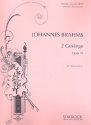 2 Gesnge op.91 fr Alt, Viola und Klavier