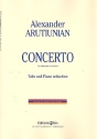 Concerto  for Tuba and Orchestra for tuba and piano