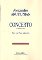 Concerto for Tuba and Orchestra for tuba and piano