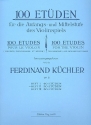 100 Etden op.6 Band 2 30 Etden fr die Anfangs- und Mittelstufe des Violinspiels