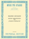 6 Variationen ber Folies d'Espagne fr Gitarre Scheit, Karl, ed