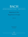 Magnificat D-Dur BVW243 fr Soli, gem Chor und Orchester Klavierauszug (Neuausgabe 2018)