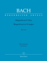 Magnificat D-Dur BVW243 fr Soli, gem Chor und Orchester Klavierauszug (Neuausgabe 2018)