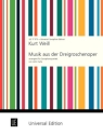 Die Dreigroschenoper fr 4 Saxophone,  Stimmen