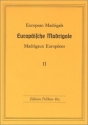 Europische Madrigale Band 2 fr gleiche Stimmen Partitur