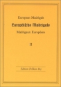 Europische Madrigale Band 2 fr gleiche Stimmen Partitur