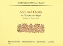 Arien und Choräle für Trompete und Orgel Partitur und 2 Stimmen