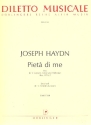 Pieta di me Hob. XXVb:5 Trio für 2 Soprane, Tenor und Orchester Partitur