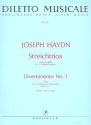Divertimento E-Dur Nr.1 Hob.V:1 fr 2 Violinen und Violoncello Partitur und Stimmen