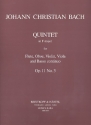 Quintett F-Dur op.11,3 fr Flte, Oboe, Violine, Viola und Bc Stimmen