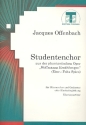 Studentenchor aus Hoffmanns Erzählungen für Männerchor und Klavier,   Partitur
