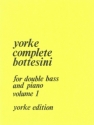 Complete Bottesini vol.1 for double bass and piano