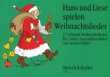 Hans und Liese spielen Weihnachtslieder fr 1-2 Sopranbllockflten Spielpartitur