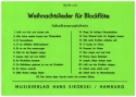 Weihnachtslieder fr Blockflte fr 2 C-Blockflten