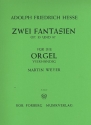 2 Fantasien op.35 und op.87 für Orgel zu 4 Händen