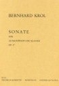 Sonate op.17 fr Altsaxophon und Klavier