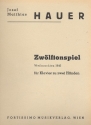 Zwlftonspiel Weihnachten 1946 fr Klavier