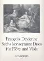 6 konzertante Duos op.5 für Flöte und Viola