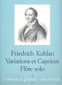 Variations et Caprices op.10 für Flöte solo