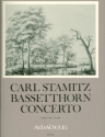 Konzert B-Dur fr Bassetthorn (Klarinette) und Orchester Partitur