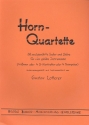 Horn-Quartette - 38 ausgewhlte Lieder und Chorle  fr 4 gleiche Stimmen (Hrner/Bb-Klarinetten/Trompeten) Partitur