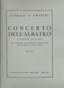 Concerto dell'Albatro per narratore, violino, violoncello, piano e orchestra partitura (it)