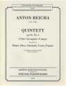 Quintett C-Dur op.91,1 für Flöte, Oboe, Klarinette, Horn und Fagott Stimmen